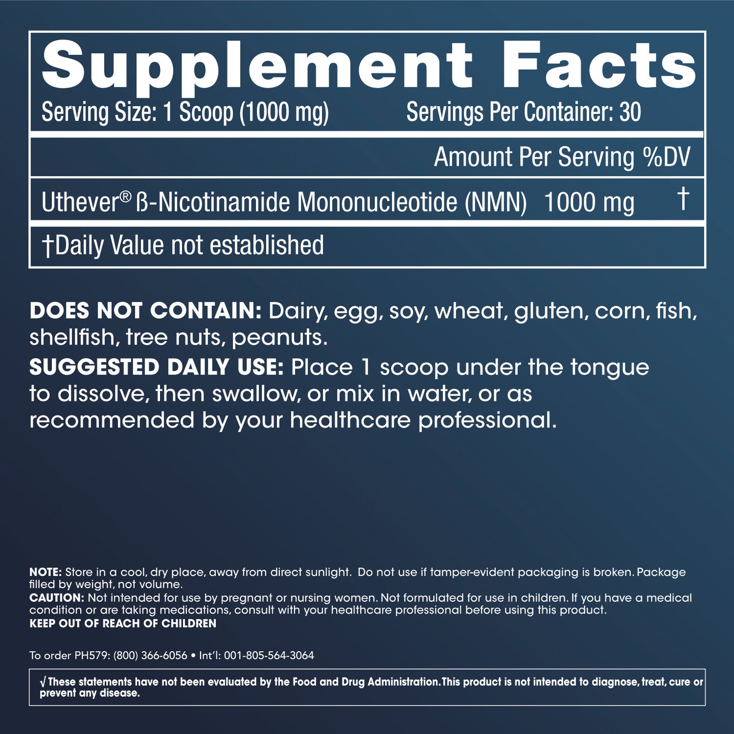 ProHealth UTHEVER® NMN PRO PURE NMN Powder 30g