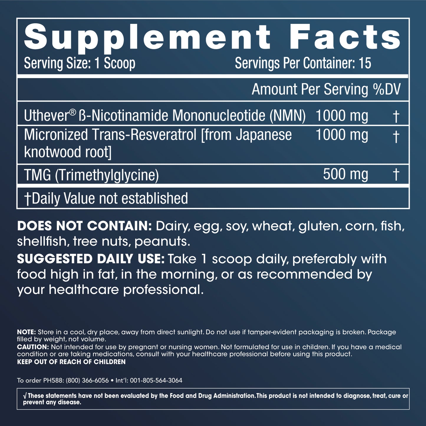 NMN 牌子 | ProHealth NMN PRO COMPLETE 37.5g | NMN 濃度 label