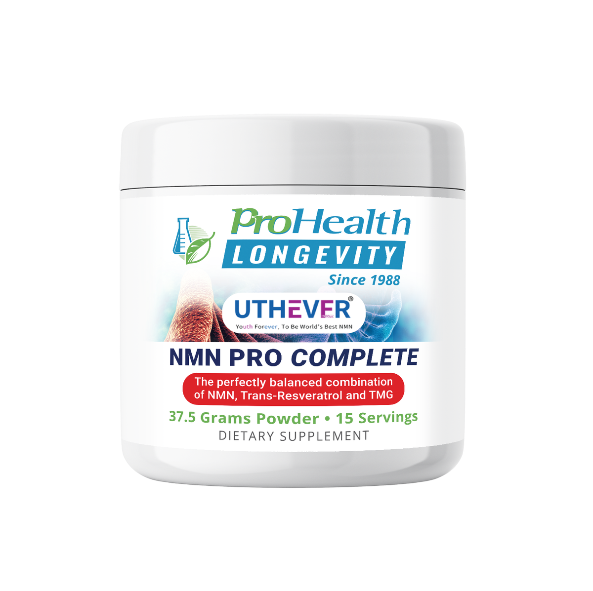 Pro Complete 3 ProHealth UTHEVER® NMN PRO COMPLETE 37.5g 完美粉末 – ProHealth 官方授權專門店