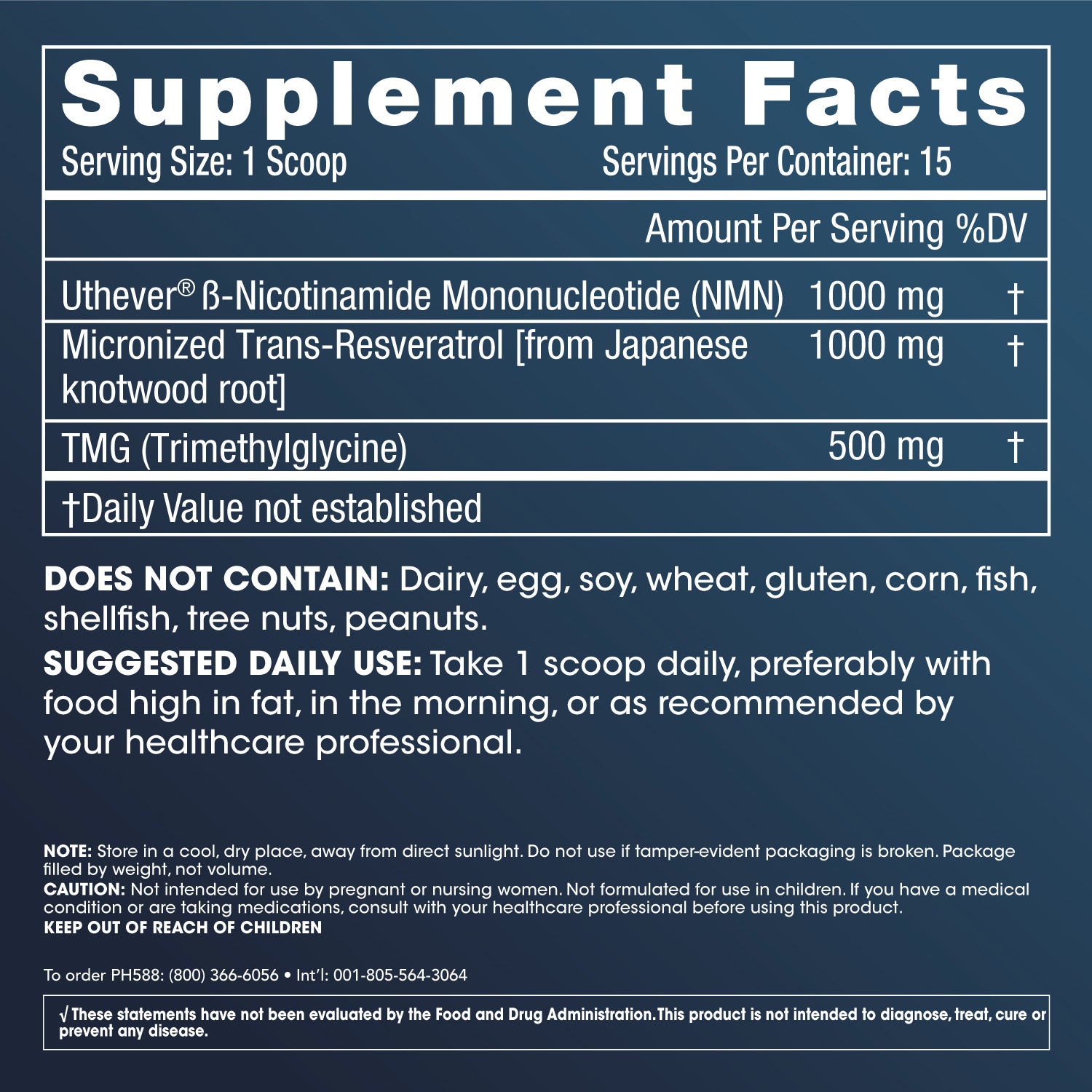 NMN 牌子 | ProHealth NMN PRO COMPLETE 37.5g | NMN 濃度 label
