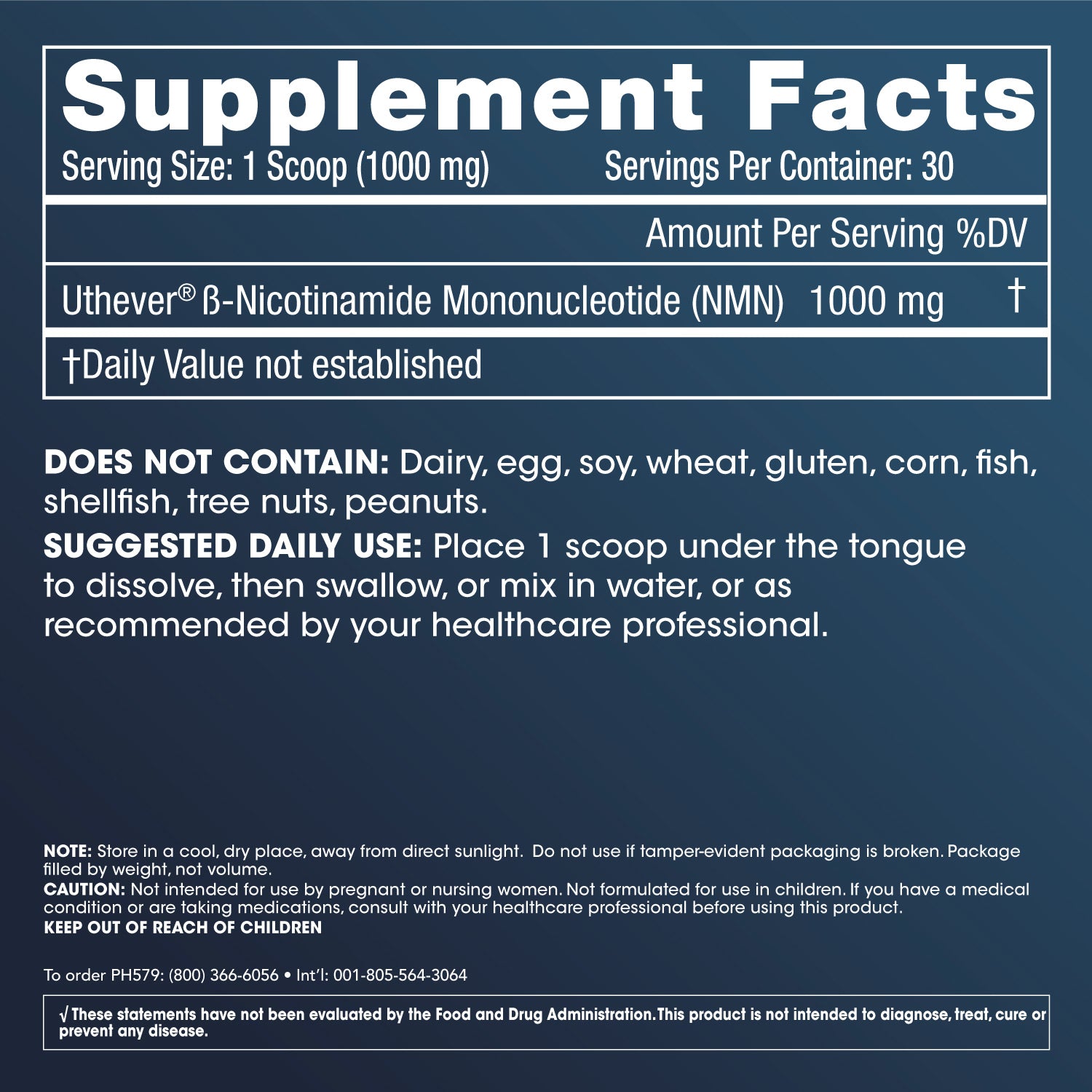NMN 牌子 | ProHealth NMN PRO PURE 30g | NMN 濃度 label